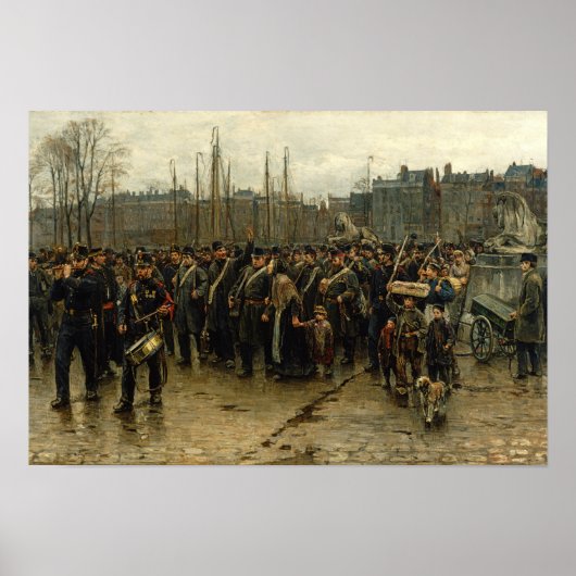 koloniale soldaten Isaac ĭ Poster (Voorkant)