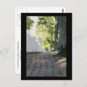 Koloniale stoep briefkaart (Voorkant / Achterkant)