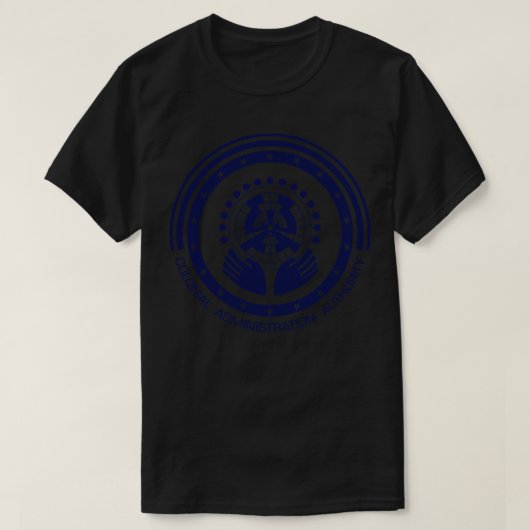 Koloniale toedieningsscherpte t-shirt (Design voorkant)