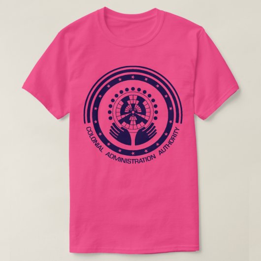 Koloniale toedieningsscherpte t-shirt (Design voorkant)