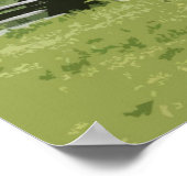 Koloniale Virginia Split Rail Fence II Poster (Hoek)