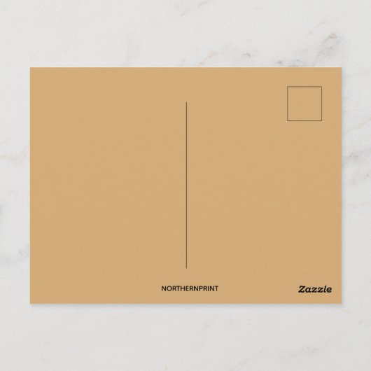  koloniale vrouw en Thanksgiving Turkije Briefkaart (Achterkant)