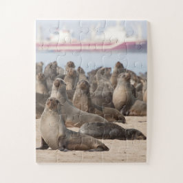 Kolonie van de zegels van Cape Fur Legpuzzel