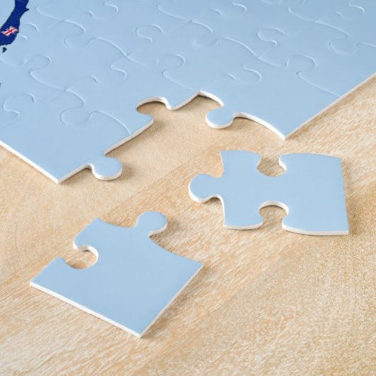 kolonies uit 1900 landen vlaggen puzzelpuzzel legpuzzel (Zijkant)