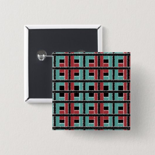Kolonisatie-Buttonnen Vierkante Button 5,1 Cm (Voorkant /achterkant)