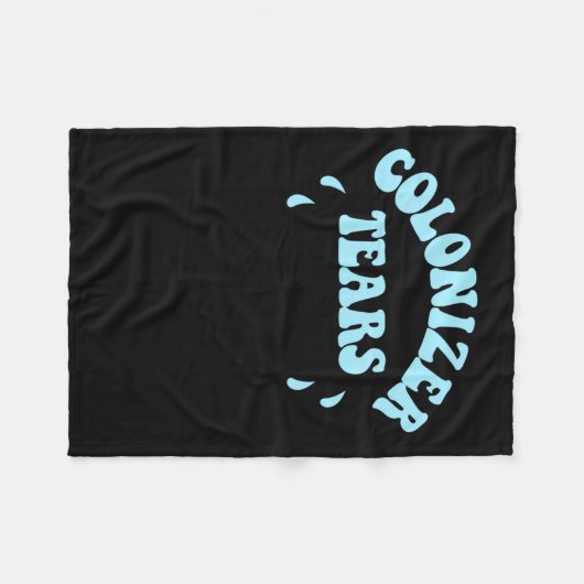 Kolonisator scheurt fontein Drink Stickers en Merc Fleece Deken (Voorkant (Horizontaal))