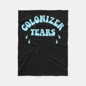 Kolonisator scheurt fontein Drink Stickers en Merc Fleece Deken (Voorkant)