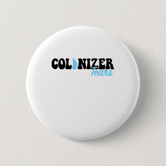 Kolonisator scheurt fontein Drink Stickers en Merc Ronde Button 5,7 Cm (Voorkant)