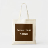Kolonisatoren Stink - canvas tas (Voorkant)