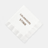 Kolonisatoren stinken servet (Hoek)