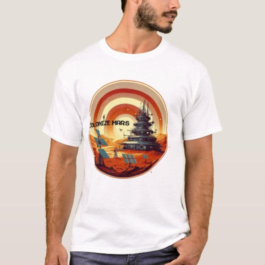 KOLONISEREN MARS T-SHIRT (Voorkant)