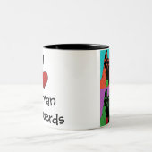 Kolorful "Kriss" Tweekleurige Koffiemok (Center)