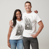 Kolosale Octopus Kraken Aangrijpend Schip Zeemonst T-shirt (Unisex)