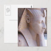Kolossaal beeld van Ramesses II op Memphis, Egypte Briefkaart (Voorkant / Achterkant)