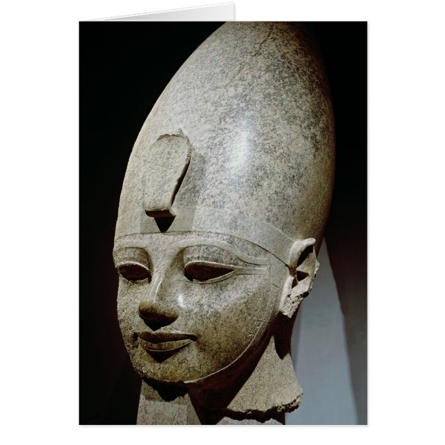 Kolossaal hoofd van Amenhotep III van al-Qurnah (Voorkant)