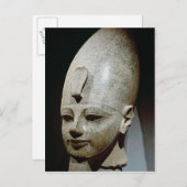 Kolossaal hoofd van Amenhotep III, van al-Qurnah Briefkaart (Voorkant / Achterkant)