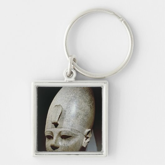 Kolossaal hoofd van Amenhotep III van al-Qurnah Sleutelhanger (Voorkant)