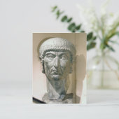 Kolossaal hoofd van keizer Constantine I Briefkaart (Staand voorkant)