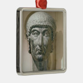 Kolossaal hoofd van keizer Constantine I Metalen Ornament (Rechts)