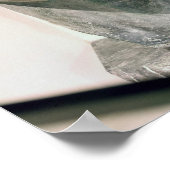 Kolossaal hoofd van keizer Constantine I Poster (Hoek)