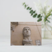 Kolossaal standbeeld van Constantine, Rome, 315-22 Briefkaart (Staand voorkant)