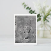 Kolossaal standbeeld van Ramesses II in Abu Simbel Briefkaart (Staand voorkant)