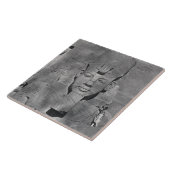 Kolossaal standbeeld van Ramesses II in Abu Simbel Tegeltje (Zijkant)