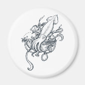 Kolossale inktvis magneet (Voorkant)