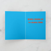 Kolossale inktvis verjaardag kaart (Binnen)