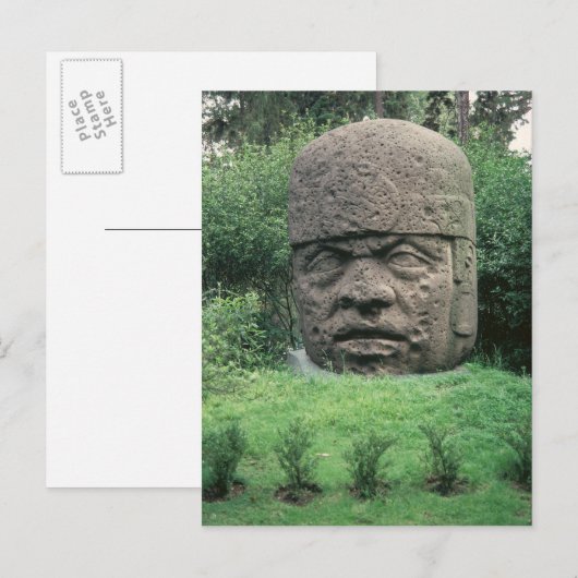 Kolossale kop briefkaart (Voorkant / Achterkant)