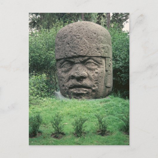 Kolossale kop briefkaart (Voorkant)