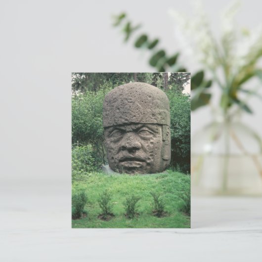 Kolossale kop briefkaart (Staand voorkant)