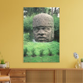 Kolossale kop canvas afdruk (Insitu (Woonkamer))