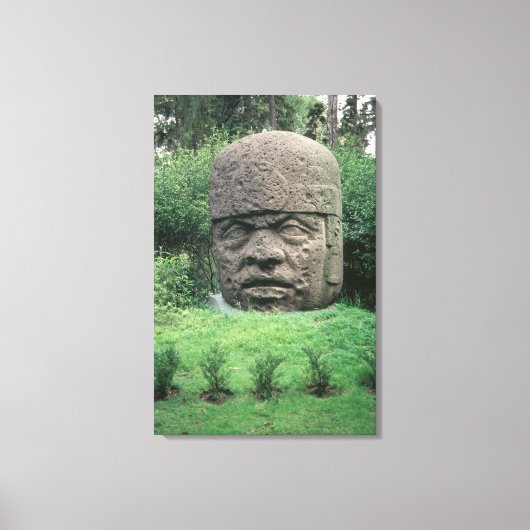 Kolossale kop canvas afdruk (Voorkant)