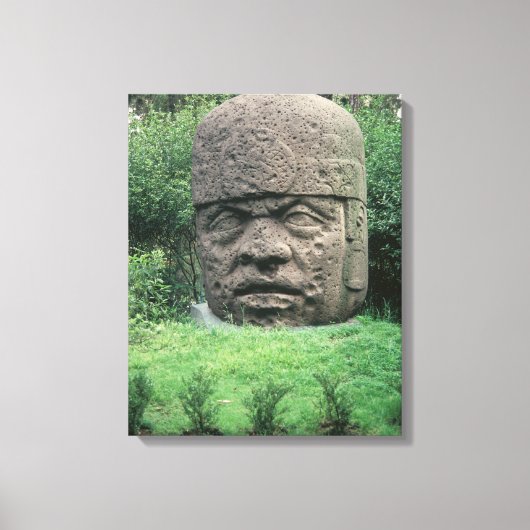 Kolossale kop canvas afdruk (Voorkant)