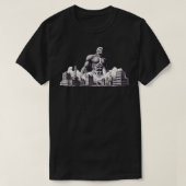 Kolossale Titan BW T-shirt (Design voorkant)