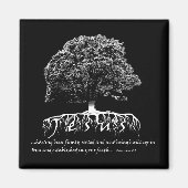 Kolossenzen 2:7 Geworteld in Jezus Magneet (Voorkant)