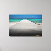 Kolossenzen 3:12 Christelijk Bijbelvers Canvas Art Afdruk (Voorkant)