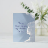 Kolossenzen 3:12 Inspirerende Bijbelcitaat Briefkaart (Staand voorkant)