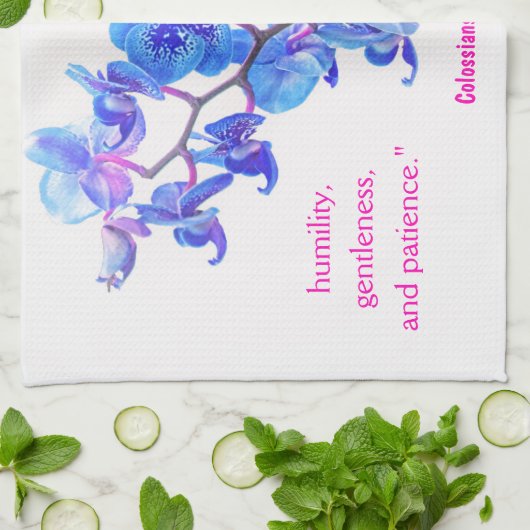 Kolossenzen 3:12 Keukenhanddoek (Gevouwen)