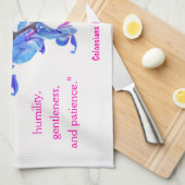 Kolossenzen 3:12 Keukenhanddoek (Quarter Fold)