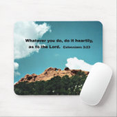 Kolossenzen 3:23 Wat gij ook doet, doe het van har Muismat (Met muis)