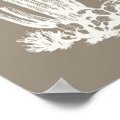 Kolossenzen 3 2 Westerne Christelijke muurkunst Poster (Hoek)