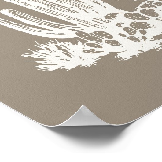 Kolossenzen 3 2 Westerne Christelijke muurkunst Poster (Hoek)