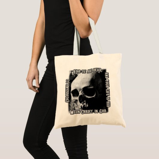 Kolossenzen 3:3 tote bag (Voorkant (product))