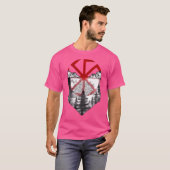 Kolovrat is het oude Slavische symbool van kracht  T-shirt (Voorkant volledig)