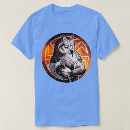 Kolovrat Wolf met AX T-shirt (Design voorkant)
