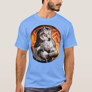Kolovrat Wolf met AX T-shirt
