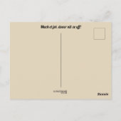 Kölsches Grundgesetz Artikel 8 Briefkaart (Achterkant)