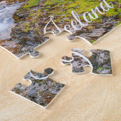 Kolufossar Waterfall, IJsland Legpuzzel (Zijkant)